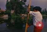 Image of Floating Gardens of Xochimilco Mexico City Mexico, 1975, second 18 stock footage video 65675039468