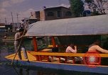 Image of Floating Gardens of Xochimilco Mexico City Mexico, 1975, second 37 stock footage video 65675039468