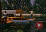 Image of Floating Gardens of Xochimilco Mexico City Mexico, 1975, second 55 stock footage video 65675039468