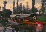 Image of Trajinera boats Mexico City Mexico, 1975, second 12 stock footage video 65675039469
