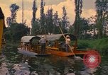 Image of Trajinera boats Mexico City Mexico, 1975, second 13 stock footage video 65675039469