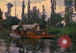 Image of Trajinera boats Mexico City Mexico, 1975, second 14 stock footage video 65675039469