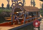 Image of Trajinera boats Mexico City Mexico, 1975, second 17 stock footage video 65675039469