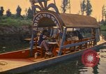 Image of Trajinera boats Mexico City Mexico, 1975, second 19 stock footage video 65675039469