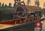 Image of Trajinera boats Mexico City Mexico, 1975, second 20 stock footage video 65675039469