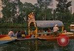 Image of Trajinera boats Mexico City Mexico, 1975, second 30 stock footage video 65675039469