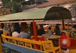 Image of Trajinera boats Mexico City Mexico, 1975, second 37 stock footage video 65675039469