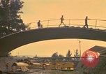 Image of Trajinera boats Mexico City Mexico, 1975, second 48 stock footage video 65675039469