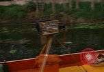 Image of Trajinera boats Mexico City Mexico, 1975, second 51 stock footage video 65675039469