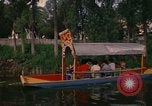 Image of Trajinera boats Mexico City Mexico, 1975, second 54 stock footage video 65675039469