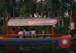 Image of Trajinera boats Mexico City Mexico, 1975, second 60 stock footage video 65675039469