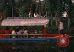 Image of Trajinera boats Mexico City Mexico, 1975, second 61 stock footage video 65675039469