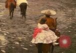 Image of horses Mexico City Mexico, 1975, second 10 stock footage video 65675039477