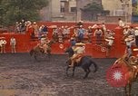 Image of horse rider Mexico City Mexico, 1975, second 5 stock footage video 65675039480