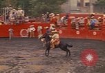 Image of horse rider Mexico City Mexico, 1975, second 7 stock footage video 65675039480