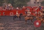 Image of horse rider Mexico City Mexico, 1975, second 49 stock footage video 65675039480