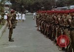 Image peloton de la garde du palais Jakarta Indonésie, 1964, de la seconde 50 séquences d'archives historiques vidéo 65675039483