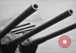Image of Iowa class Battleship Pacific Ocean, 1943, second 16 stock footage video 65675039519