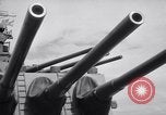 Image of Iowa class Battleship Pacific Ocean, 1943, second 18 stock footage video 65675039519