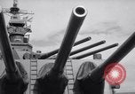 Image of Iowa class Battleship Pacific Ocean, 1943, second 20 stock footage video 65675039519