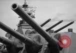 Image of Iowa class Battleship Pacific Ocean, 1943, second 26 stock footage video 65675039519