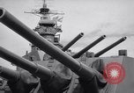 Image of Iowa class Battleship Pacific Ocean, 1943, second 27 stock footage video 65675039519