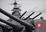 Image of Iowa class Battleship Pacific Ocean, 1943, second 28 stock footage video 65675039519