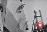 Image of Destroyer Escort USS McConnell DE-163 Newark New Jersey USA, 1943, second 18 stock footage video 65675039520