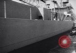 Image of Destroyer Escort USS McConnell DE-163 Newark New Jersey USA, 1943, second 34 stock footage video 65675039520