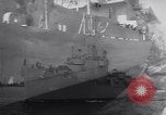 Image of Destroyer Escort USS McConnell DE-163 Newark New Jersey USA, 1943, second 36 stock footage video 65675039520