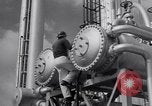 Image of Constructing a petroleum processing facility United States USA, 1943, second 26 stock footage video 65675039521