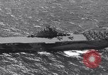 Image of USS Ticonderoga CV-14 Pacific Ocean, 1944, second 3 stock footage video 65675039522