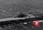 Image of USS Ticonderoga CV-14 Pacific Ocean, 1944, second 6 stock footage video 65675039522