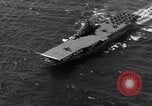Image of USS Ticonderoga CV-14 Pacific Ocean, 1944, second 15 stock footage video 65675039522
