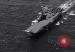 Image of USS Ticonderoga CV-14 Pacific Ocean, 1944, second 17 stock footage video 65675039522