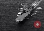 Image of USS Ticonderoga CV-14 Pacific Ocean, 1944, second 18 stock footage video 65675039522