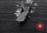Image of USS Ticonderoga CV-14 Pacific Ocean, 1944, second 20 stock footage video 65675039522