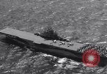 Image of USS Ticonderoga CV-14 Pacific Ocean, 1944, second 31 stock footage video 65675039522