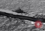 Image of USS Ticonderoga CV-14 Pacific Ocean, 1944, second 34 stock footage video 65675039522