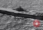Image of USS Ticonderoga CV-14 Pacific Ocean, 1944, second 35 stock footage video 65675039522