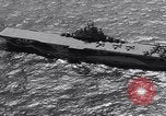 Image of USS Ticonderoga CV-14 Pacific Ocean, 1944, second 36 stock footage video 65675039522