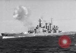 Image of Battleship USS North Carolina Pacific Ocean, 1942, second 16 stock footage video 65675039524
