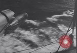 Image of Battleship USS North Carolina Pacific Ocean, 1942, second 30 stock footage video 65675039524