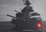 Image of Battleship USS North Carolina Pacific Ocean, 1942, second 43 stock footage video 65675039524