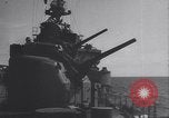 Image of Battleship USS North Carolina Pacific Ocean, 1942, second 49 stock footage video 65675039524