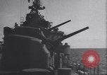 Image of Battleship USS North Carolina Pacific Ocean, 1942, second 50 stock footage video 65675039524