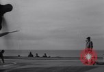 Image of aircraft F4U Pacific Ocean, 1951, second 16 stock footage video 65675039531