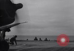 Image of aircraft F4U Pacific Ocean, 1951, second 17 stock footage video 65675039531