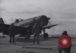 Image of aircraft F4U Pacific Ocean, 1951, second 19 stock footage video 65675039531