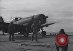 Image of aircraft F4U Pacific Ocean, 1951, second 20 stock footage video 65675039531